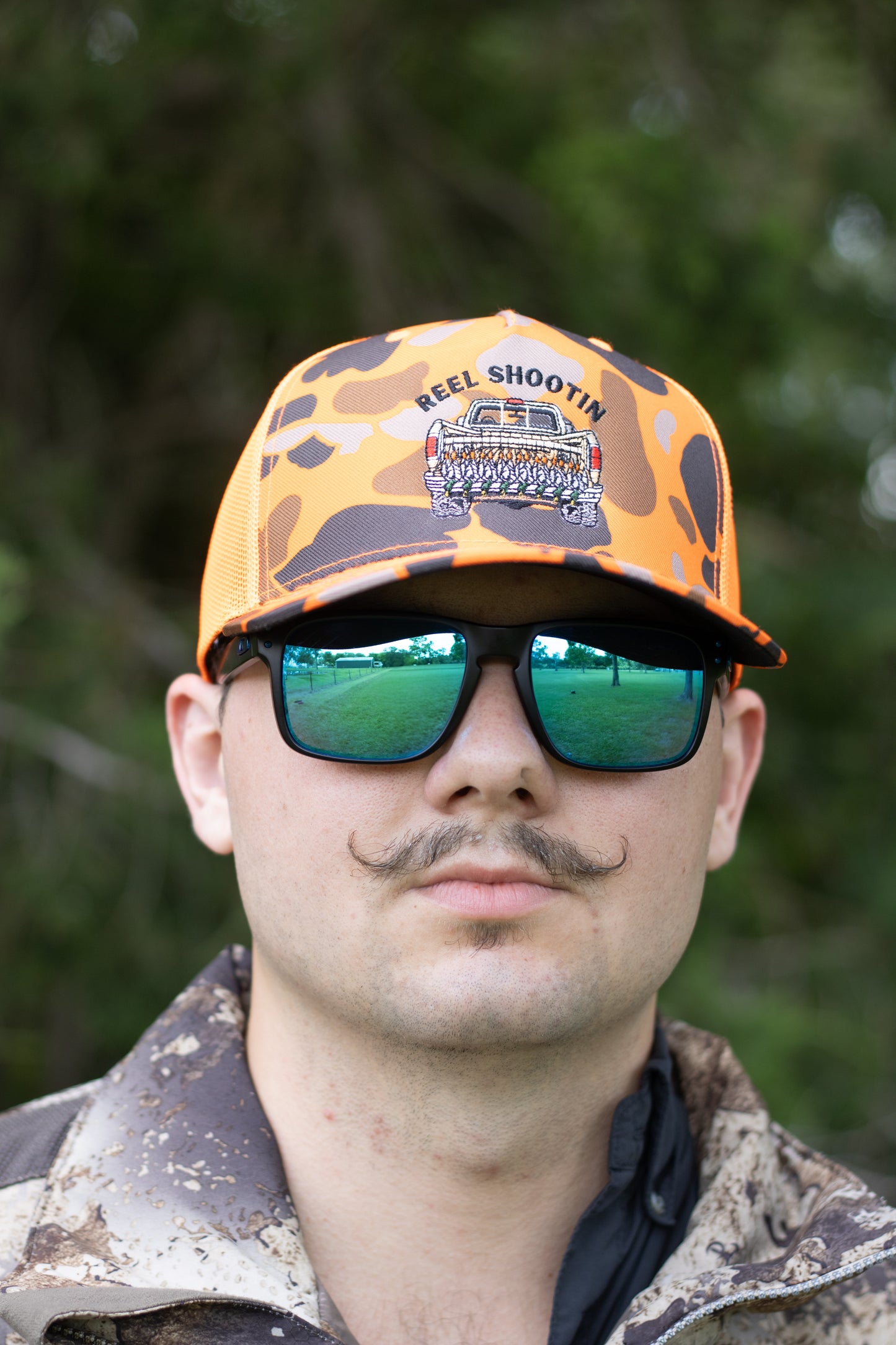 Ducks & Trucks - Blaze Orange Camo