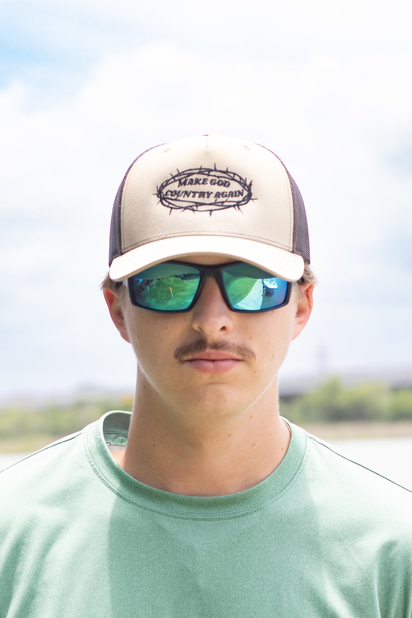 Make God Country Again - Khaki