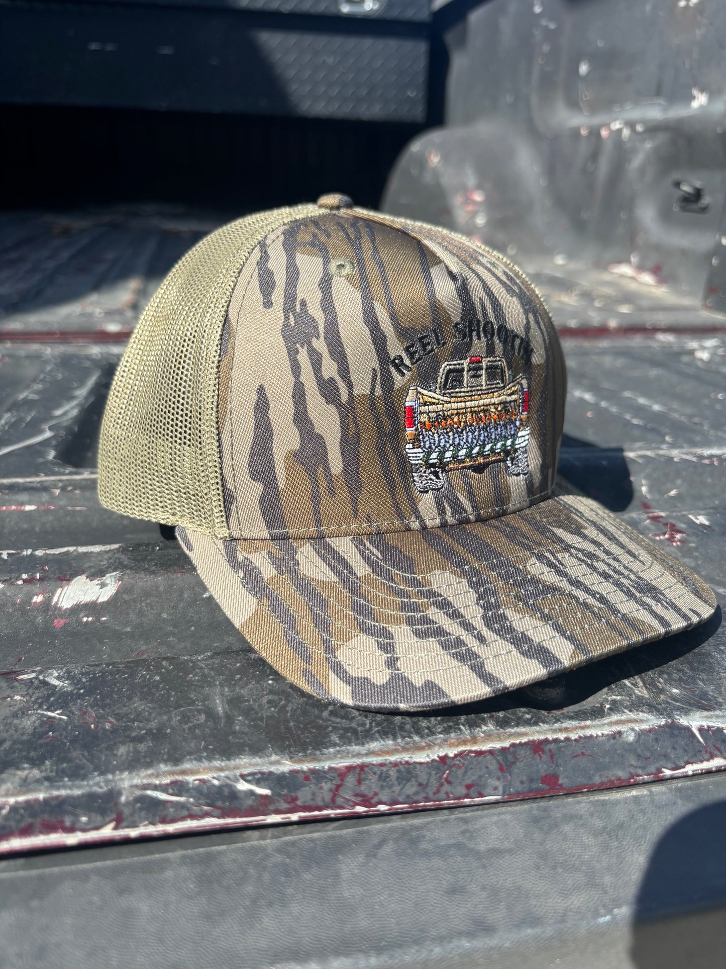Ducks & Trucks - Bottomland Green Camo