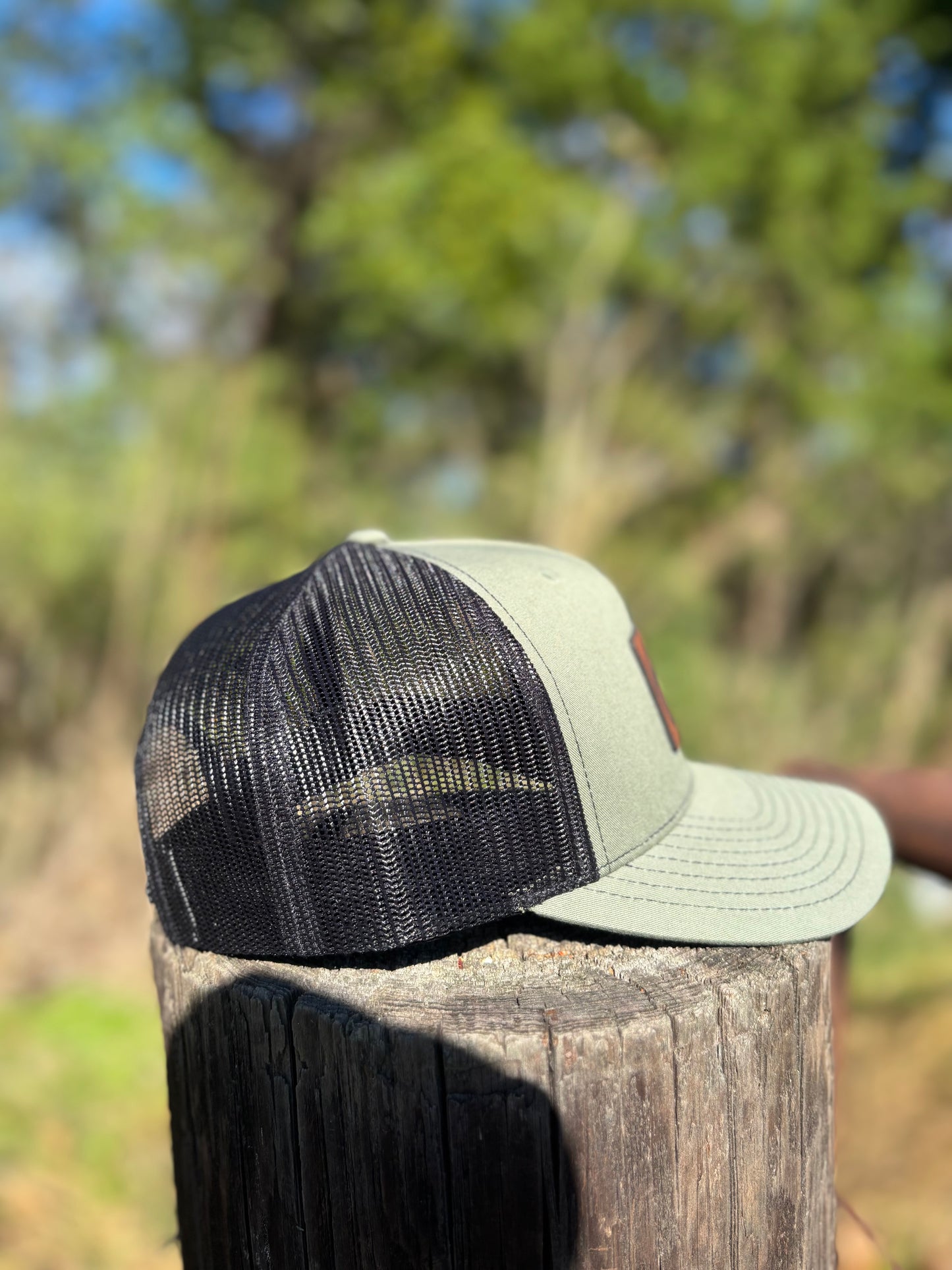 The Classic Leather Patch - Green