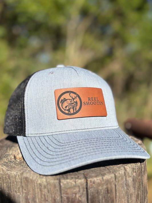 The Classic Leather Patch - Gray