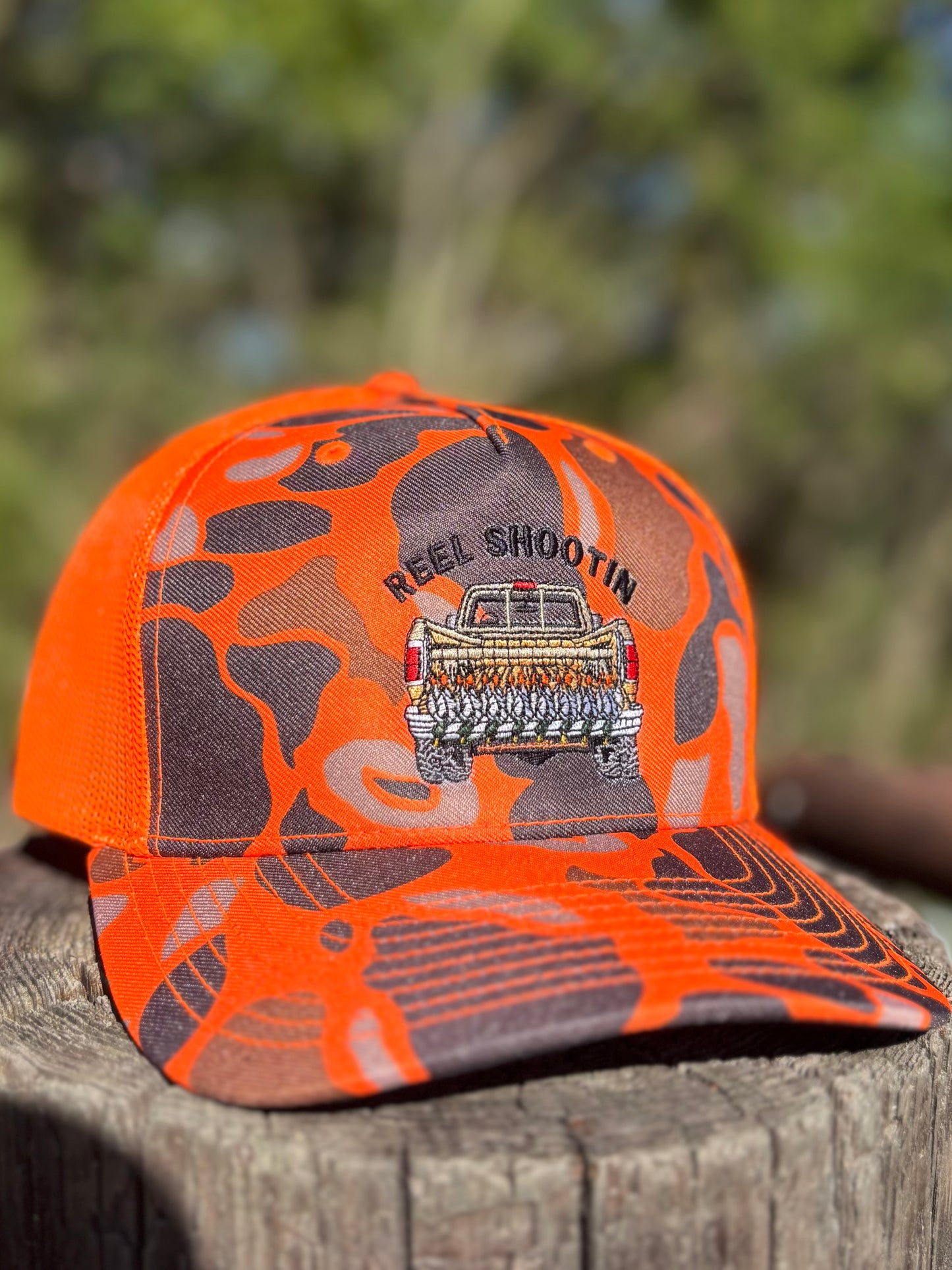 Ducks & Trucks - Blaze Orange Camo