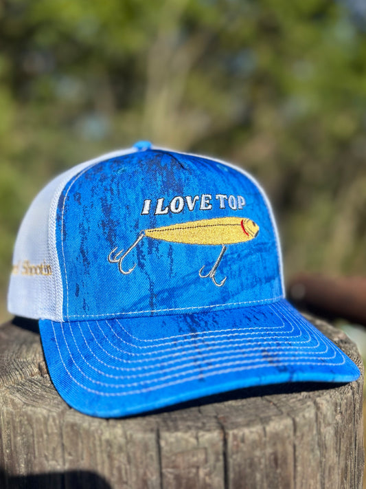 I Love Top - Blue