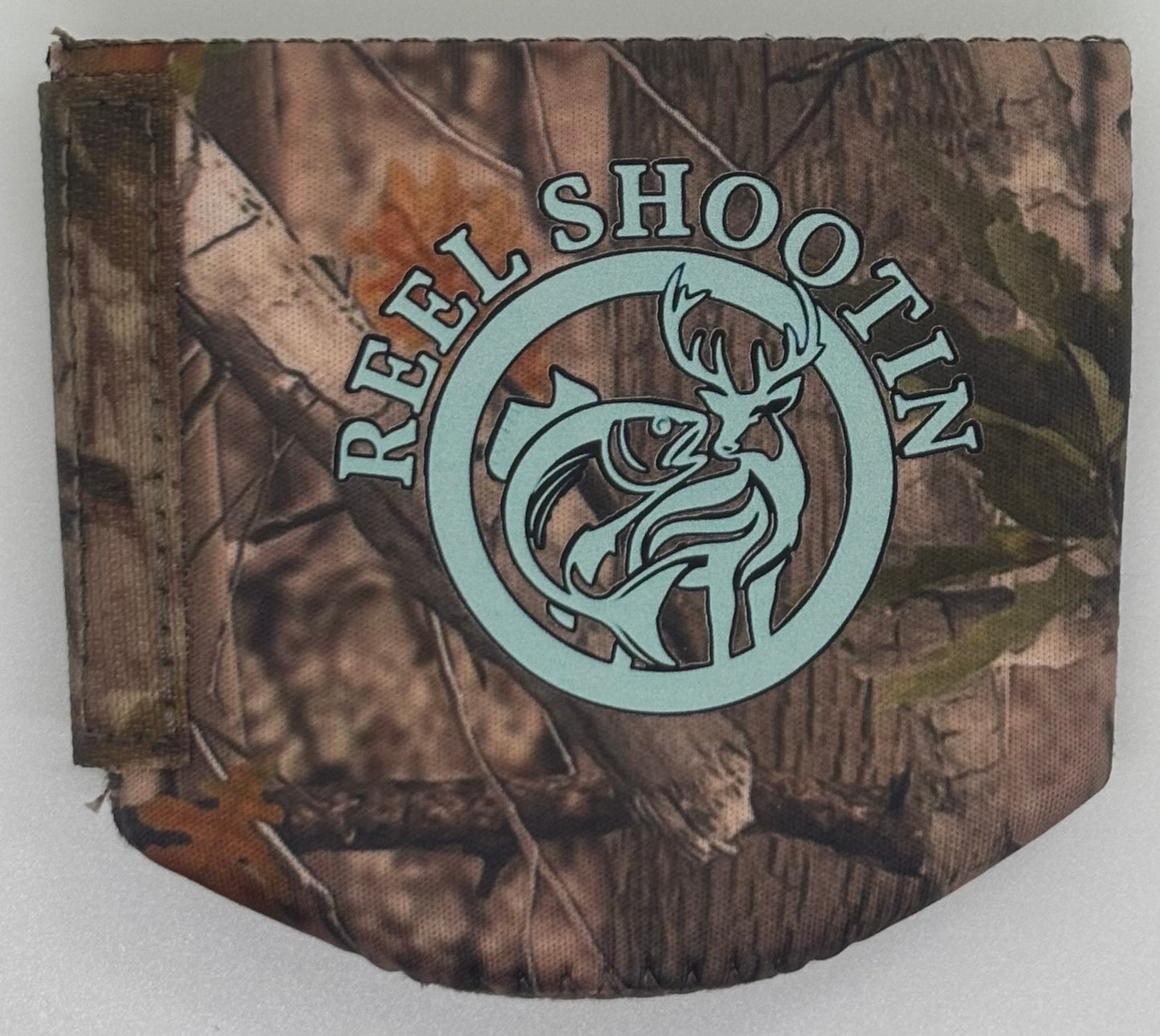 Hugg-It-All Koozie - Camo/Turqoise