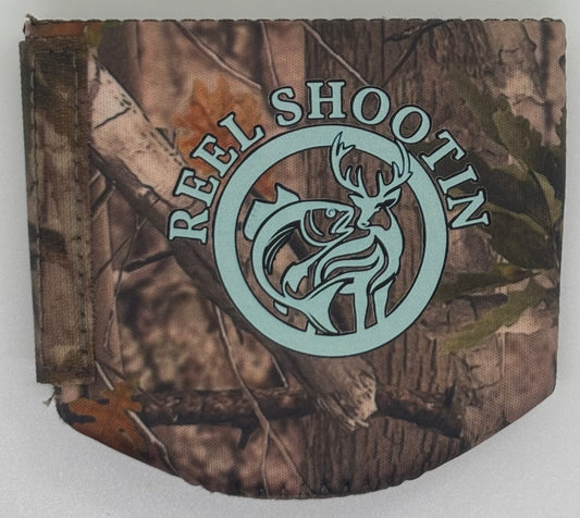 Hugg-It-All Koozie - Camo/Turqoise