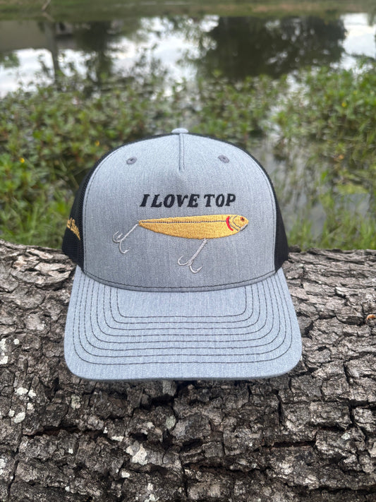 I Love Top - Heather Gray