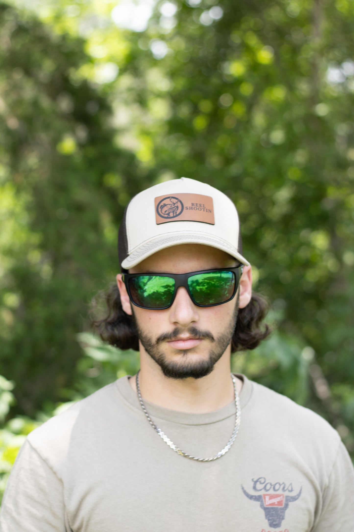 The Classic Leather Patch - Khaki