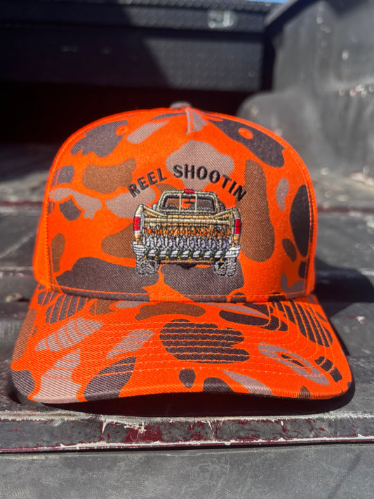 Ducks & Trucks - Blaze Orange Camo