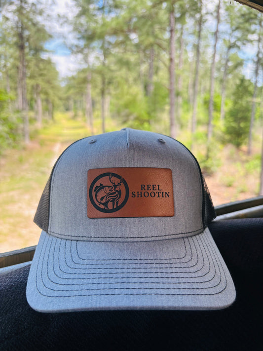 The Classic Leather Patch - Gray